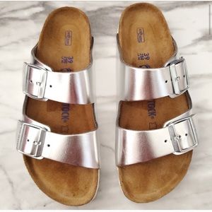 Sliver SoftBed Birkenstock Arizona